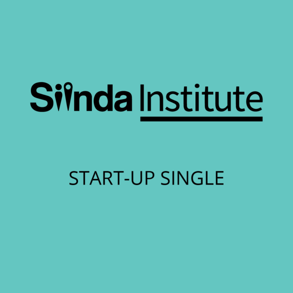 Siinda institute logo on turquoise background